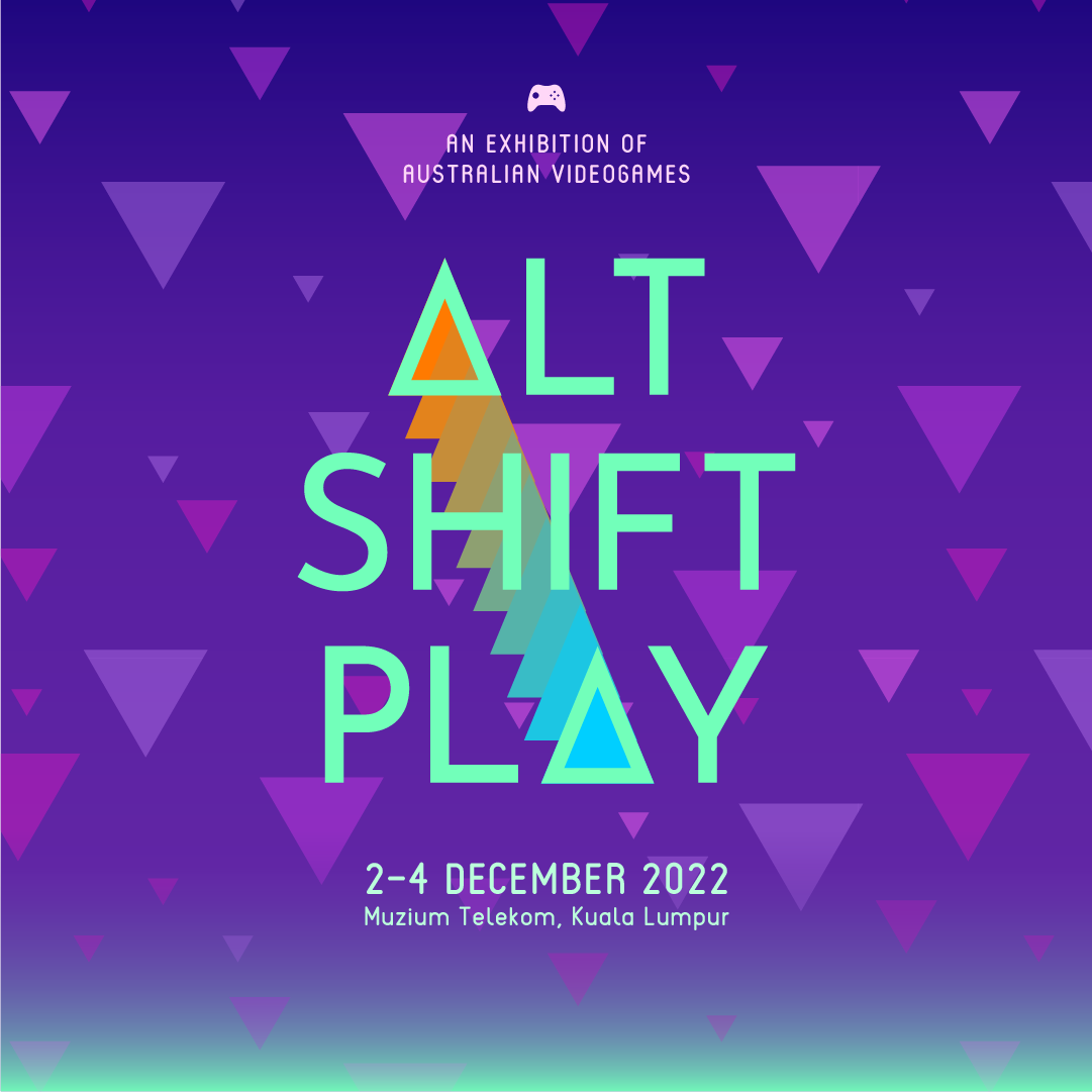 Branding graphics of Alt-Shift-Play.