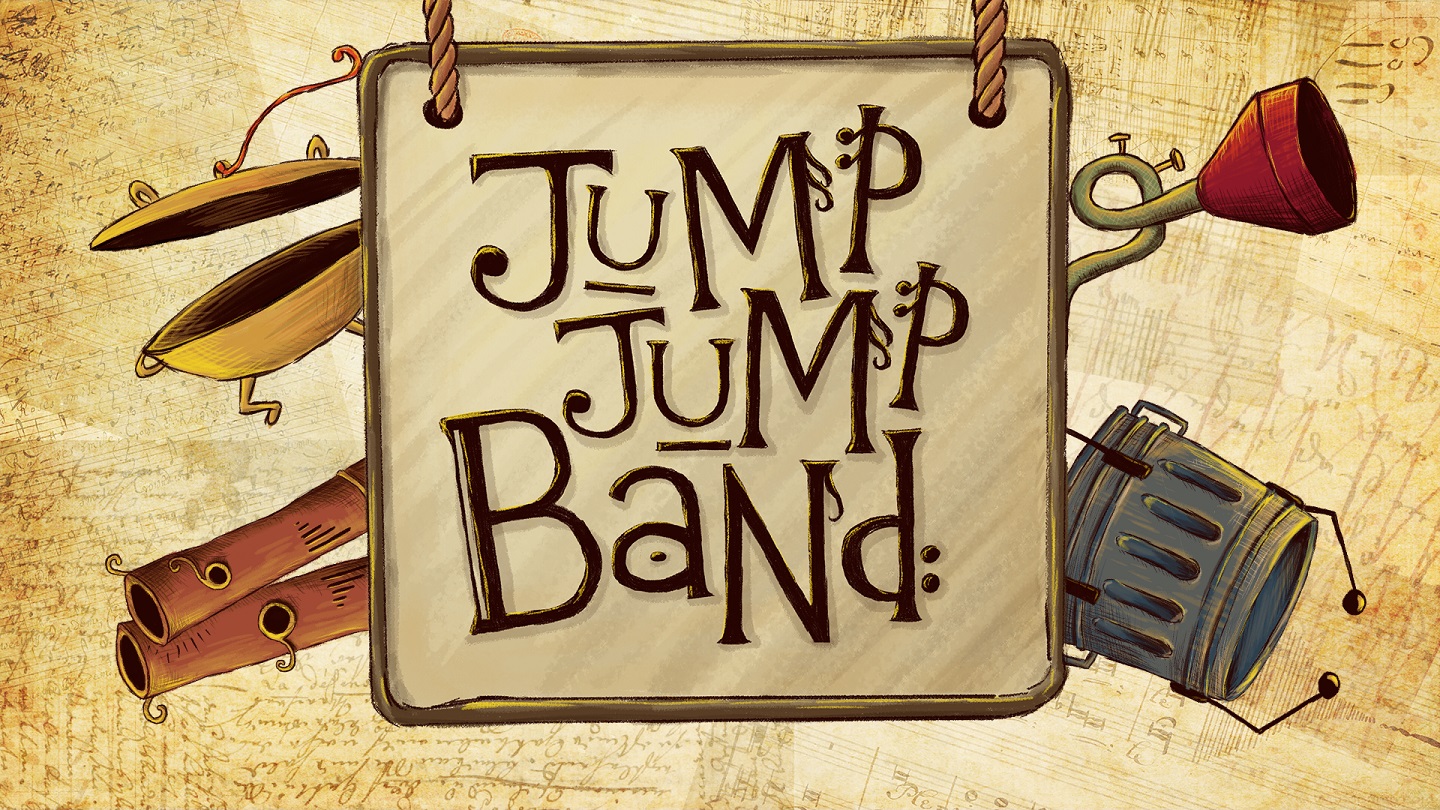 Title screen of Jump Jump Band.