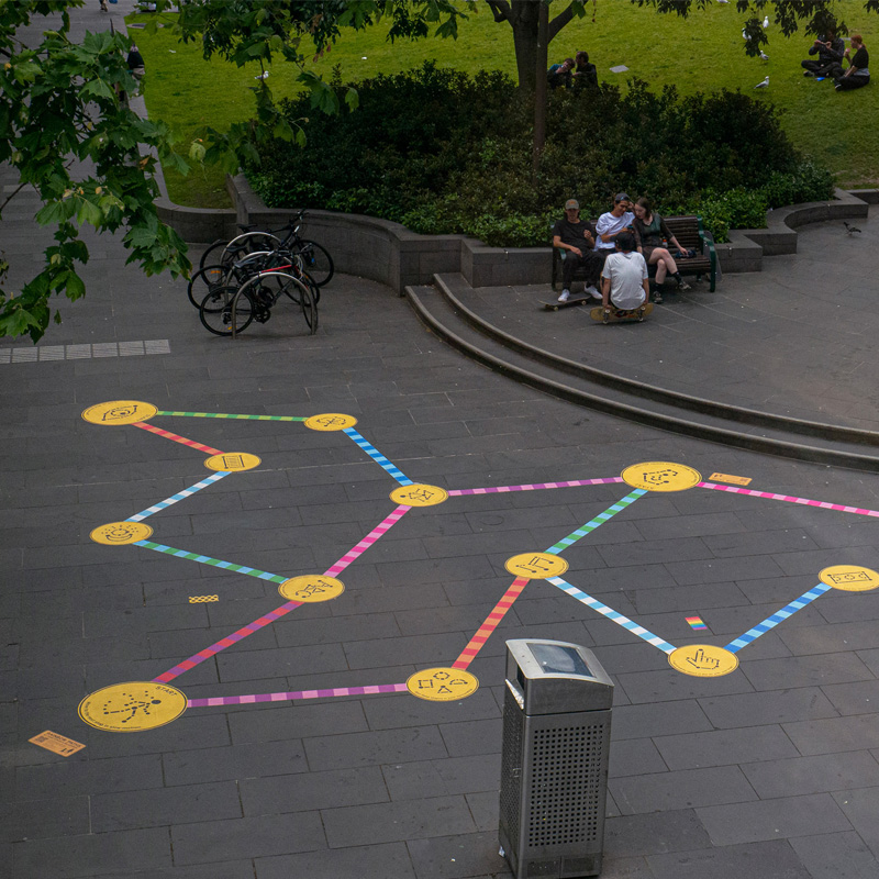 Featured image of Rainbow Paths.